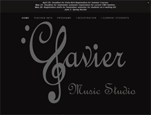 Tablet Screenshot of claviermusicstudio.net